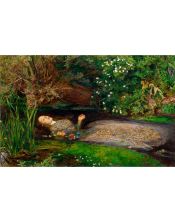 Cuadro en Lienzo Ofelia (John Everett Millais) | Con Bastidor