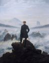 Lámina Artística de Alta Calidad Caminante sobre el Mar de Nubes (Caspar David Friedrich)