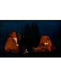 Lámina Artística de Alta Calidad La Isla de los Muertos (Arnold Böcklin)