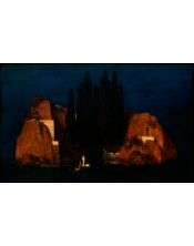 Lámina Artística de Alta Calidad La Isla de los Muertos (Arnold Böcklin)