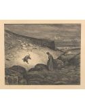 Lámina Artística de Alta Calidad Dante y la Pantera - Infierno Canto 01 (Gustave Doré)