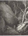 Lámina Artística de Alta Calidad Dante Sigue a Virgilio - Infierno Canto 01 (Gustave Doré)