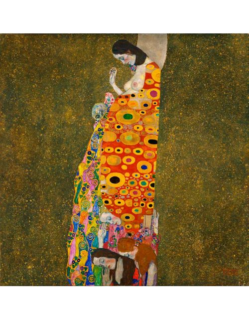 Lámina Artística de Alta Calidad Esperanza II (Gustav Klimt)