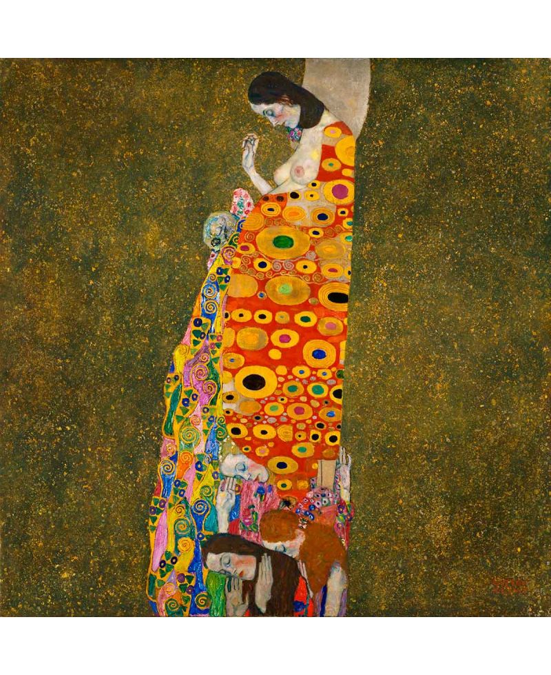 Lámina Artística de Alta Calidad Esperanza II (Gustav Klimt)