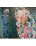 Lámina Artística de Alta Calidad Muerte y Vida (Gustav Klimt)