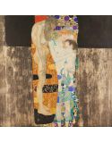 Lámina Artística de Alta Calidad Las Tres Edades de la Mujer (Gustav Klimt)