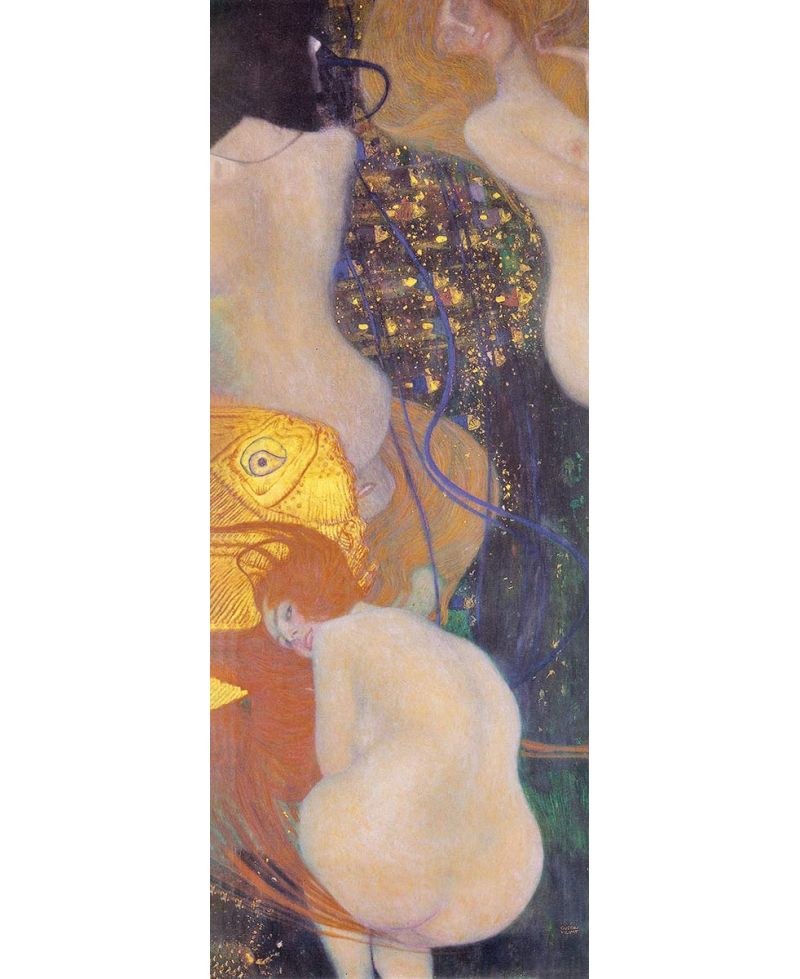 Lámina Artística de Alta Calidad Peces Dorados (Gustav Klimt)