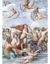 Lámina Artística de Alta Calidad El Triunfo de Galatea (Rafael Sanzio)