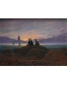 Lámina Artística de Alta Calidad Salida de la Luna sobre el Mar (Caspar David Friedrich)