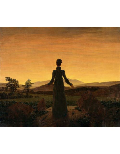 Lámina Artística de Alta Calidad Mujer ante el Sol Poniente (Caspar David Friedrich) Lámina Artística de Alta Calidad Mujer ante el Sol Poniente (Caspar David Friedrich)