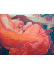 Cuadro Técnica Mixta Junio Ardiente (Frederic Leighton) - Alta Calidad
