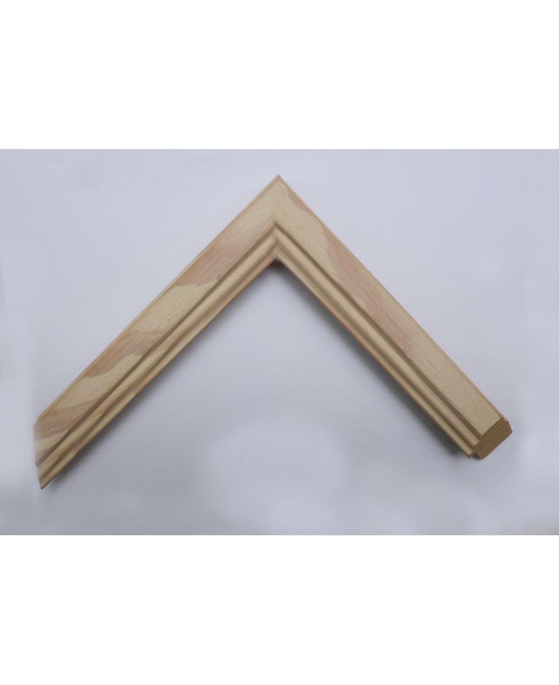 Moldura para Cuadros de Madera Natural (3 cm de Ancho)