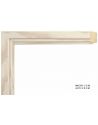 Moldura para Cuadros de Madera Natural Tono Blanquecino (3 cm)