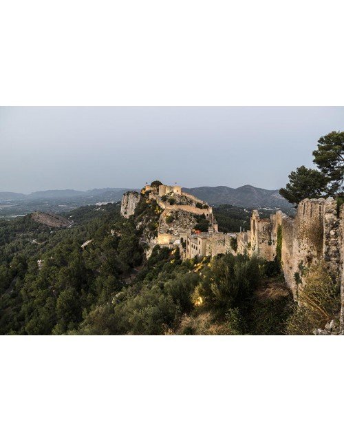 Castillo de Xàtiva murallas