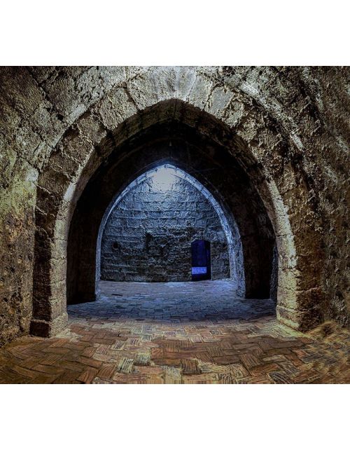 Fotografía Artística Mazmorras del Castillo de Xàtiva - 55x50 cm