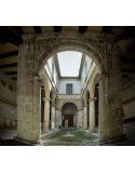 Fotografía Patio Gótico del Museo de l'Almodí (Xàtiva) - 70x62 cm