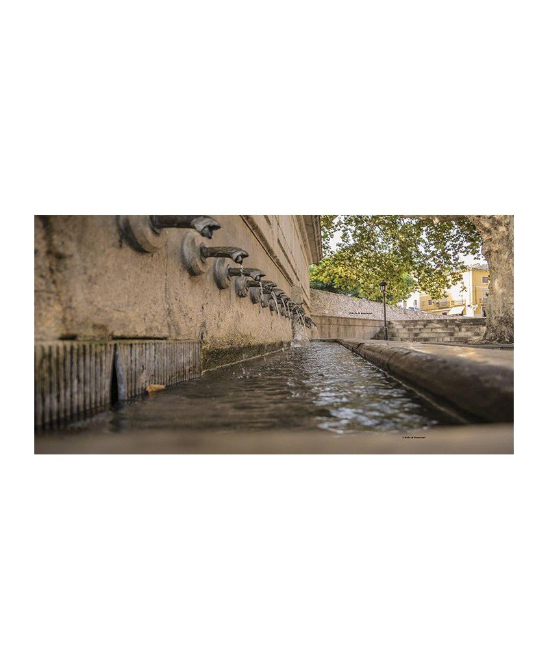 Lamina para enmarcar fuente de los 25 caños