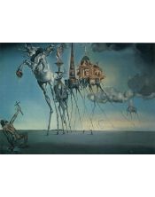 Lámina Salvador Dalí La tentación de San Antonio 60x80 cm