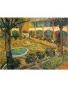 Jardín del hospital de Arles