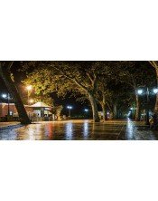 Fotografía de la alameda de Xàtiva