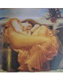 Lámina Flaming June (Sol de Junio) de Lord Frederic Leighton - 70x70 cm