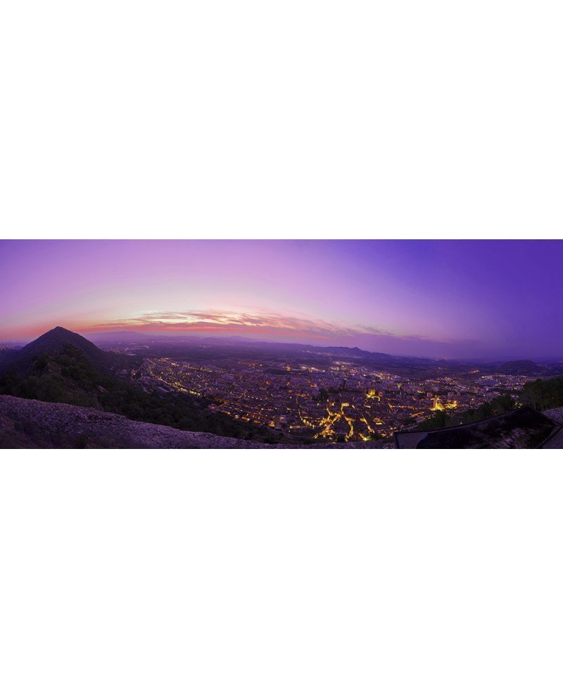 Atardecer en Xàtiva