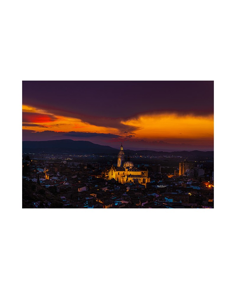 Crepúsculo en Xàtiva